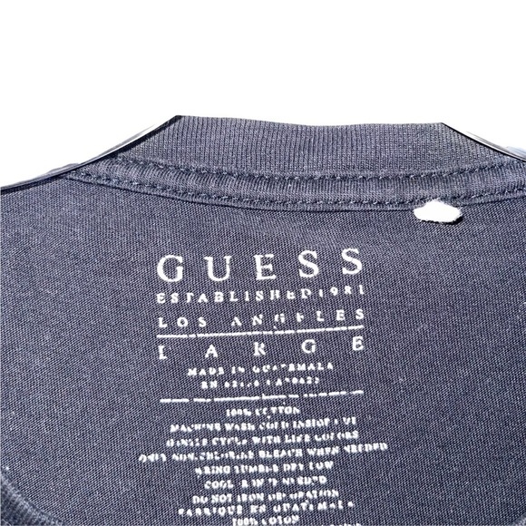 Guess Man Tee Short Sleeve Size L - Picture 3 of 5